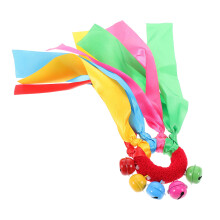 Rainbow Hand Vlieger Met Ring Kleurrijke Voor Dans En
