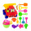 28 Stuks Kinderstrandset Speelzand Groen Plastic 1