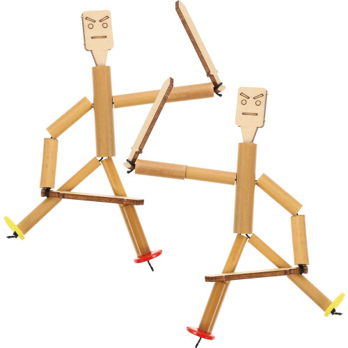 4 Sets Marionet Speelgoed Diy 2