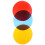 3St Rond Acryl Mini Base Diverse Kleuren Voor Display 6
