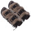 8 Kunstleer Armguards Volwassenen Lichtbruin 2