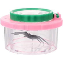 Draagbare Critter Pot Vergrootglaspot Insectenobservatie Kunststof