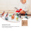 1 Set Kinderfeest Speelgoed Schaakbord Bordspel 10