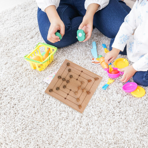 1 Set Kinderfeest Speelgoed Schaakbord Bordspel 2