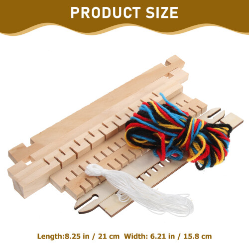 1 Set Weefgetouw Mini Weefgetouw Intellectueel Speelgoed 2