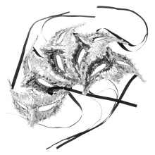 15 Glänzende Halbgesichtsmasken Für Frauen Halloween Cosplay Kostüm