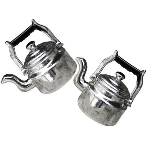10 Stuks Mini Waterkoker Pretend Play Kettle Micro Accessoire 2