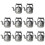 10 Stuks Mini Waterkoker Pretend Play Kettle Micro Accessoire 8
