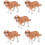 5St Kinder Educatief Hond Model Realistisch Speelfiguur 8