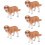 5St Kinder Educatief Hond Model Realistisch Speelfiguur 10