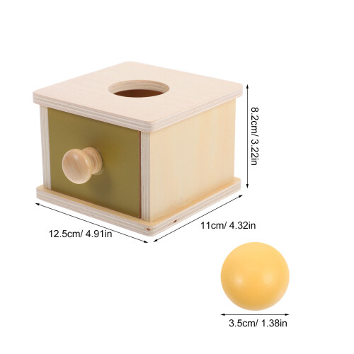Box Montessori Speelgoed Vroege Ontwikkeling 1