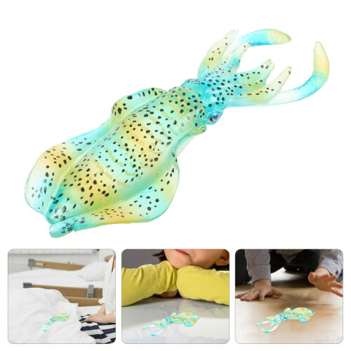Squid Figur Modell Spielzeug Realistische Simulation 1