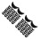 400 Stuks Craft Poppenmond DIY Kit Plastic Accessoires 9