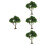 4St Miniatuur Plastic Groen Voor Modelspoor En Sfeervolle 10