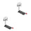 2 Stuks Desktop Basketbalwerpspel Speelgoed 4