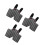 3 Stuks Pop Gestreepte Overalls Voor 10-15 Cm 7
