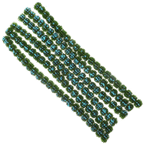 18St Flexibele Blauwe Modelstruiken Plastic Voor Mini En Diorama 2