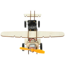 1 Set Kinder Diy Holz Flugzeug Pädagogisches Spielzeug