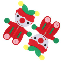 4 Sets Reißverschluss Stoffbezogene Knöpfe Feinmotorik Förderung