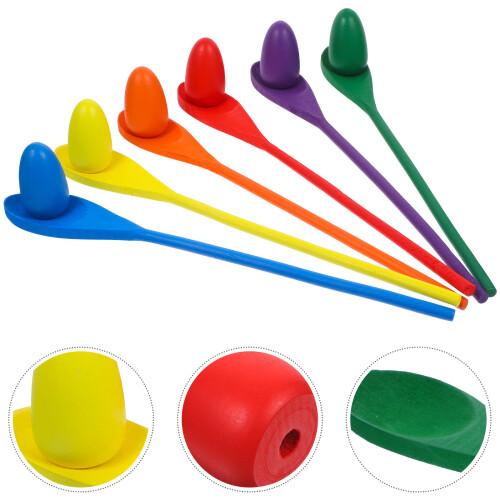 6Stk Holz Spielzeug Kinder Sensorisches Training Geschenk 2