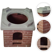Ein Simulation Keramik Ofen Mini Deko Ornament