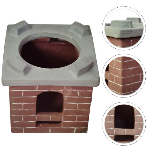 Ein Simulation Keramik Ofen Mini Deko Ornament