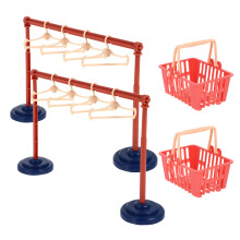 2 Sets Puppenkleider Mit Kleiderbügeln