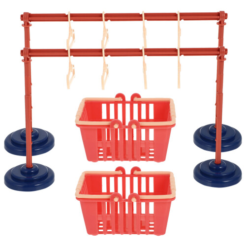 2 Sets Puppenkleider Mit Kleiderbügeln 2