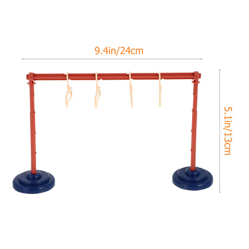2 Sets Puppenkleider Mit Kleiderbügeln 1