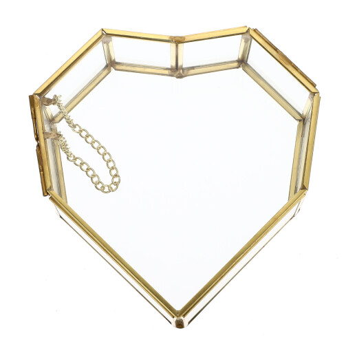 Schmuckkasten Goldener Display Mann 1