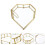 Schmuckkasten Goldener Display Mann 3