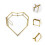 Schmuckkasten Goldener Display Mann 4