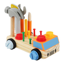 1 Set Holz Werkzeug Auto Spielzeug Für Kinder Lernspielzeug