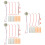6 Sets Wissenschaftliches Experiment Obstbatterie Diy 9