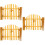 3Stk Mini Holztür Für Miniaturhaus Möbel Simulation 9