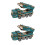 2St Speelgoed Groen Creatief 3D Educatief Hout Speelgoed 5