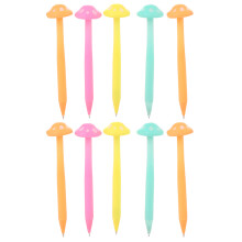 1 Set Mit 10 Cartoon-Schreibbleistift Pilzförmiger Druckbleistift