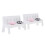 2 Sets Mini Bankjes Modellen Meubels Voor Desktop 8