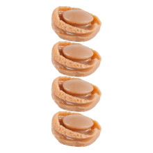 4Stk Abalone Lebensmittelmodelle Für Puppenhausküchen