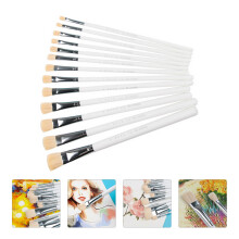 1 Set Kinder- , Holzgriff, Für Ölgemälde Und Aquarellmalerei