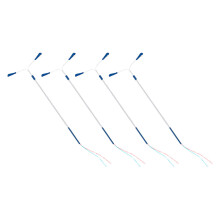 4St Miniatuur Straatlampen Set Metaal+abs Voor En Modelbaan