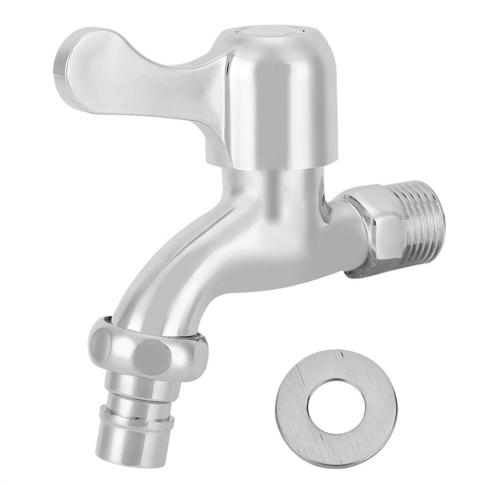 Washing Machine Sink Faucet, Stainless Steel Garden Faucet Features Waterfall Spout Providing Ample Water And Exquisite Workmanship 9060116567522