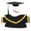 5Stk Handgemachtes Plüschbär Absolventen Set Mit Mütze Schal 2