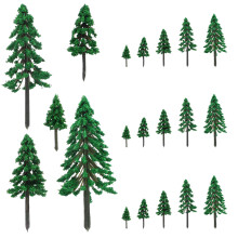 20 Unidades Árbol En Miniatura Pino Para De Arena