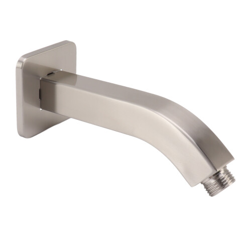 Βραχίονας ντους από ορείχαλκο βαρέως τύπου, επιτοίχιος σωλήνας ντους με βραχίονα