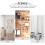3 Muñecas Japonesas Con Kimono De Madera, Coleccionable 8