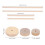 2 Sets Wielen En Kit Onafgewerkte Craft Accessoires 8