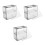 3Stk Modellauto Vitrine Doppelschicht Organizer Aus Acryl 7