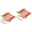 2 Sets Kinder Diy Webstuhl Spielzeug Strickspielzeug Webrahmen 6