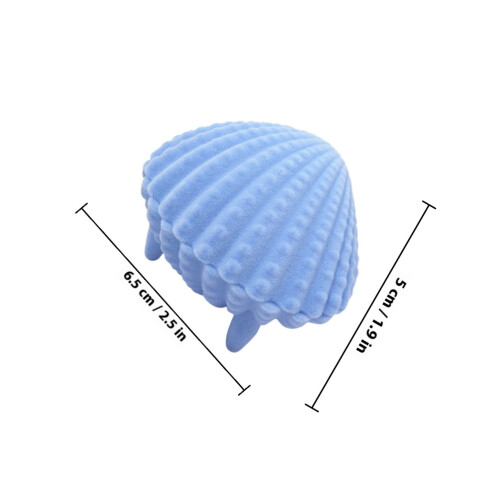 2Stk Shell Schmuckboxen Für Ohrringe Ring Halskette Display 1